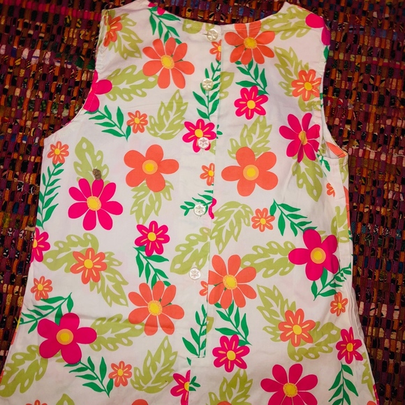 RUGGED BEAR floral button back dress/NWT - Picture 6 of 6